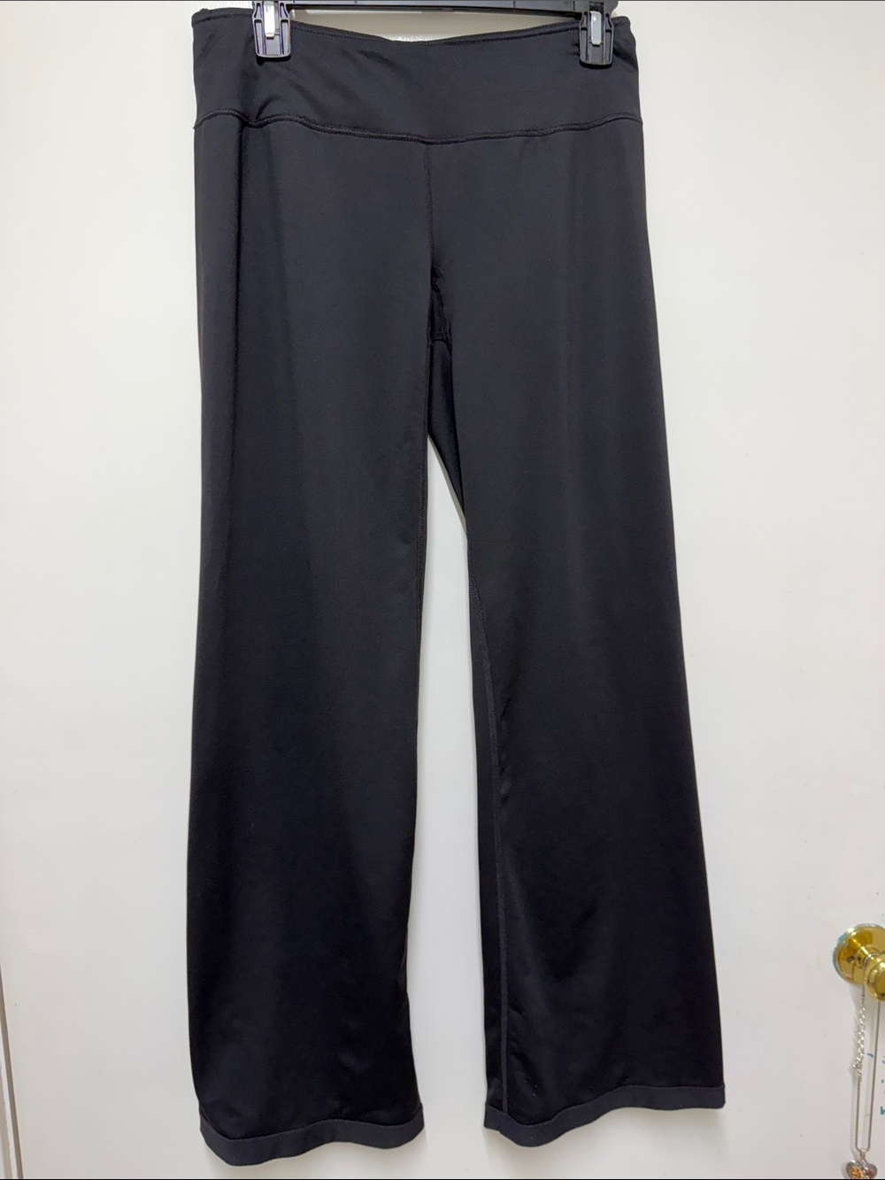 Hurley Black Active Leggings with Tag Detail